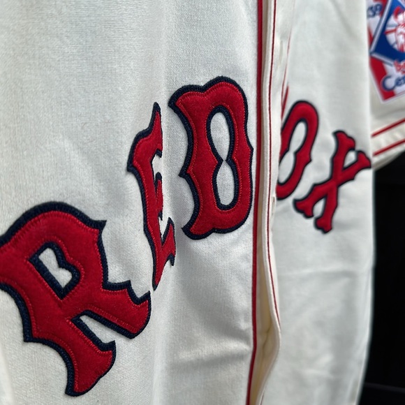 Ted Williams Boston Red Sox Mitchell & Ness 1939 Authentic MLB Jersey - Cream - Picture 5 of 11